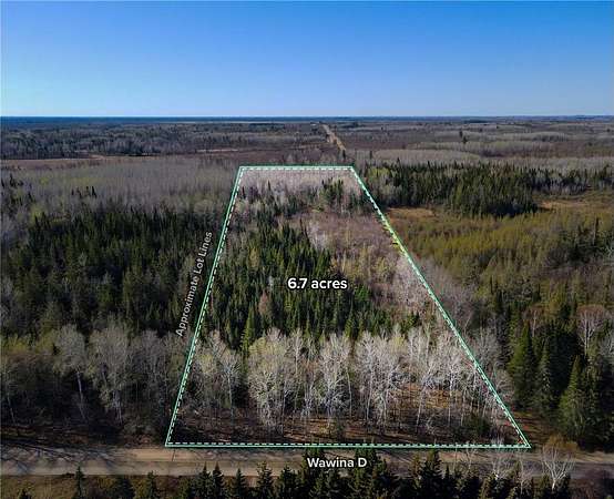 6.7 Acres of Residential Land for Sale in Wawina Township, Minnesota
