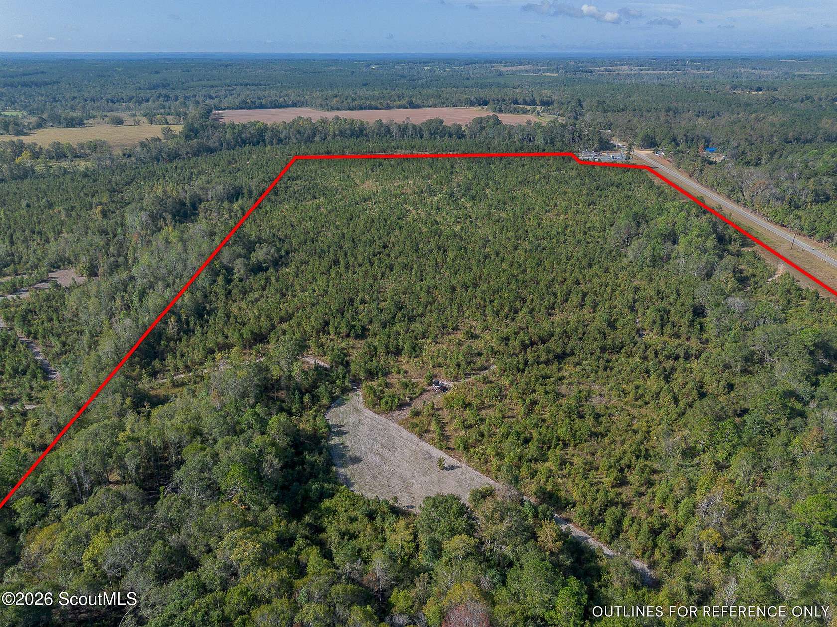 55 Acres of Recreational & Residential Land for Sale in Jacksonville, Georgia