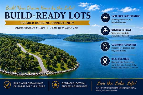 0.48 Acres of Residential Land for Sale in Ridgedale, Missouri