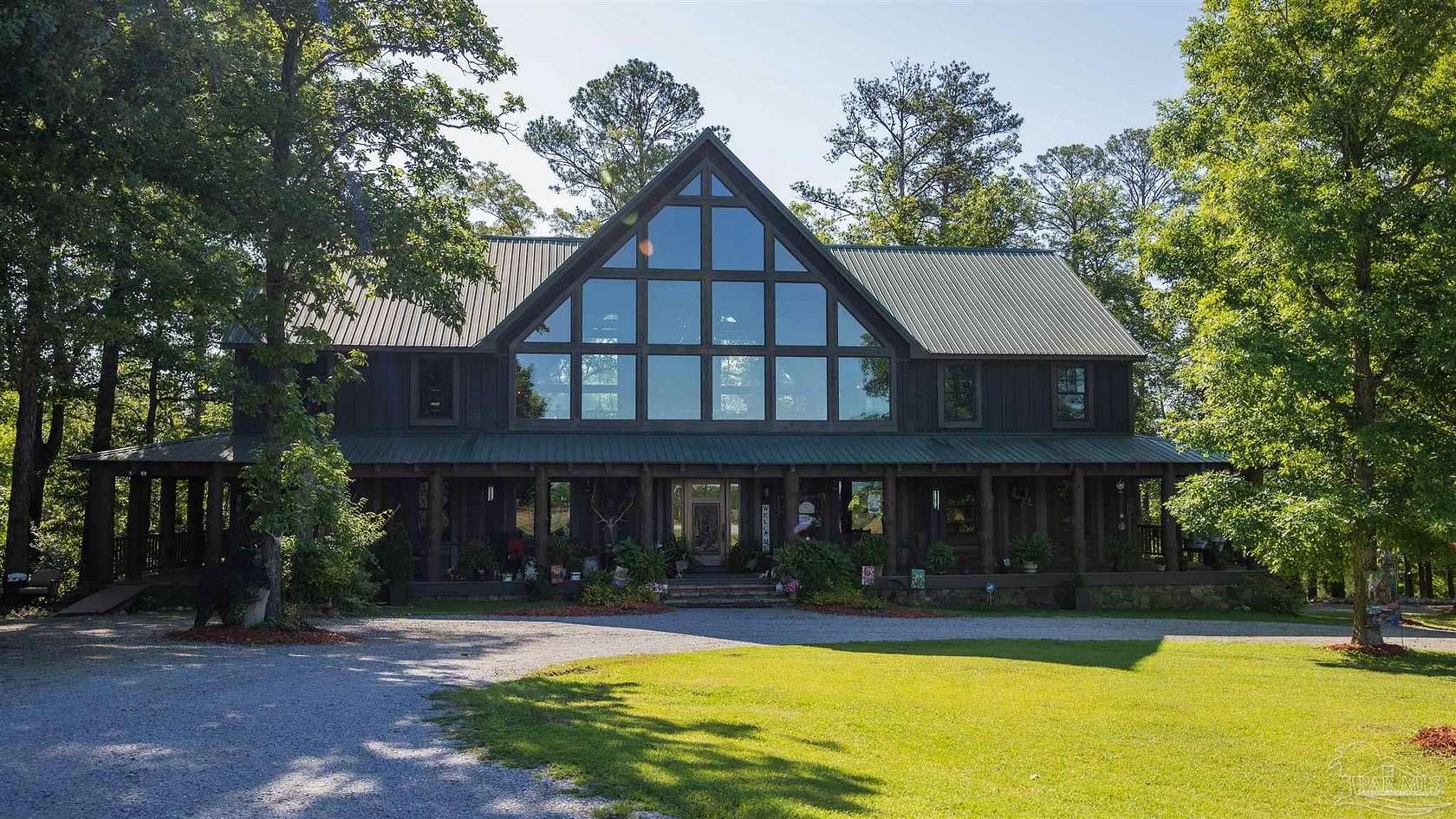 98 Acres of Recreational Land with Home for Sale in Coy, Alabama