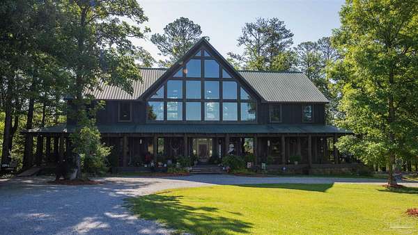 98 Acres of Recreational Land with Home for Sale in Coy, Alabama