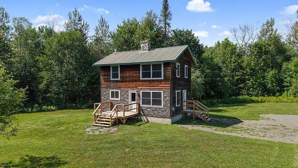 10 Acres of Recreational Land with Home for Sale in Orneville Township, Maine