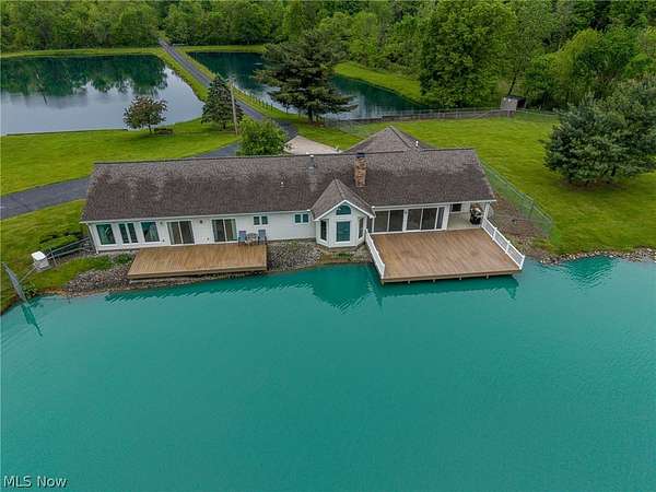 44.1 Acres of Agricultural Land with Home for Sale in Macedonia, Ohio