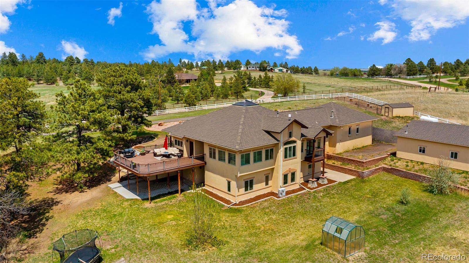 5 Acres of Land with Home for Sale in Elizabeth, Colorado