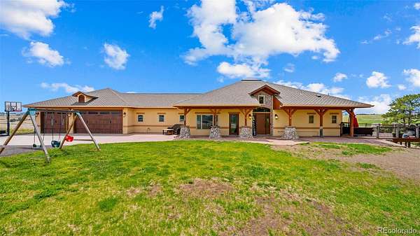5 Acres of Land with Home for Sale in Elizabeth, Colorado