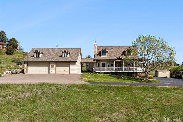 5.2 Acres of Land with Home for Sale in Sedalia, Colorado