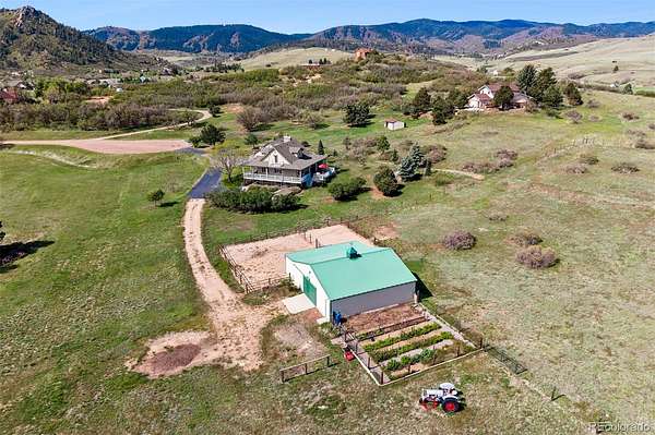 5.2 Acres of Land with Home for Sale in Sedalia, Colorado