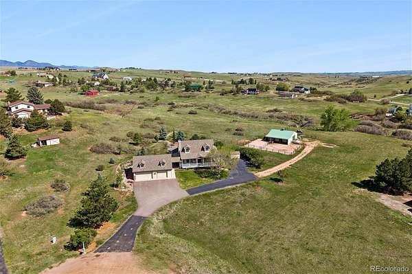 5.2 Acres of Land with Home for Sale in Sedalia, Colorado