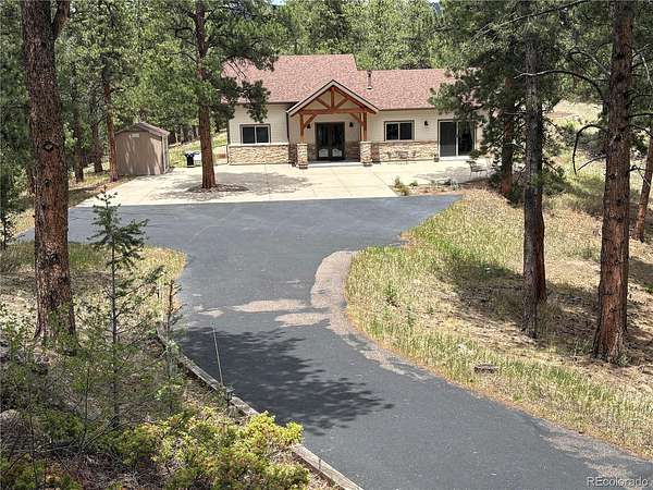 5.8 Acres of Land with Home for Sale in Pine Grove, Colorado