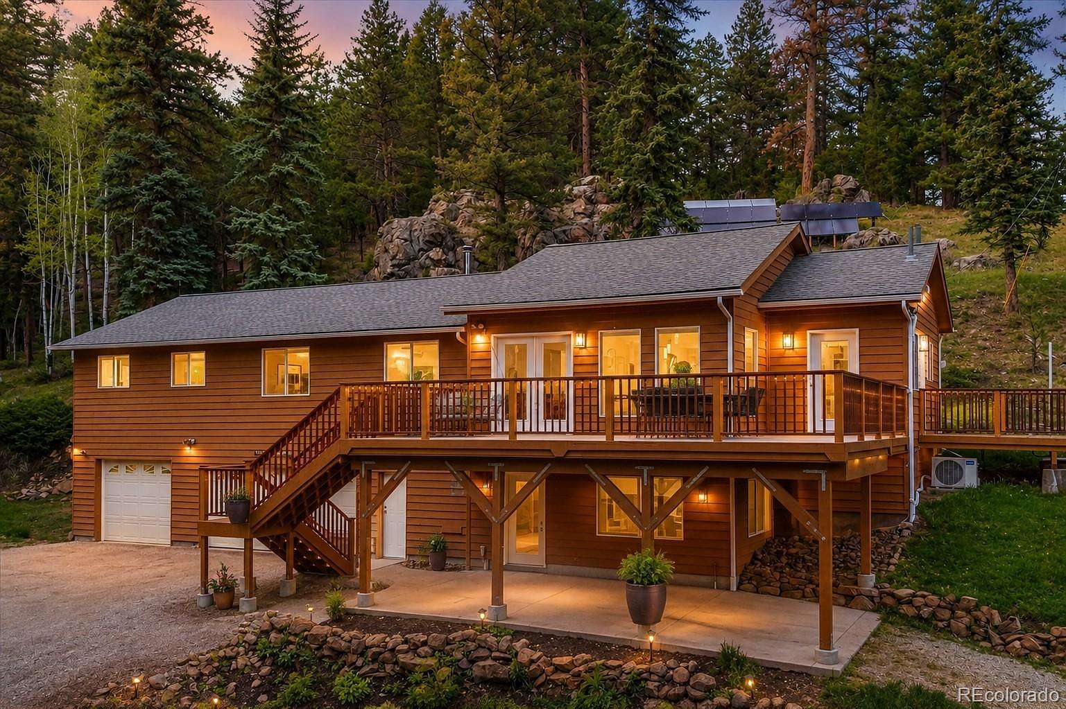 1.89 Acres of Land with Home for Sale in Evergreen, Colorado
