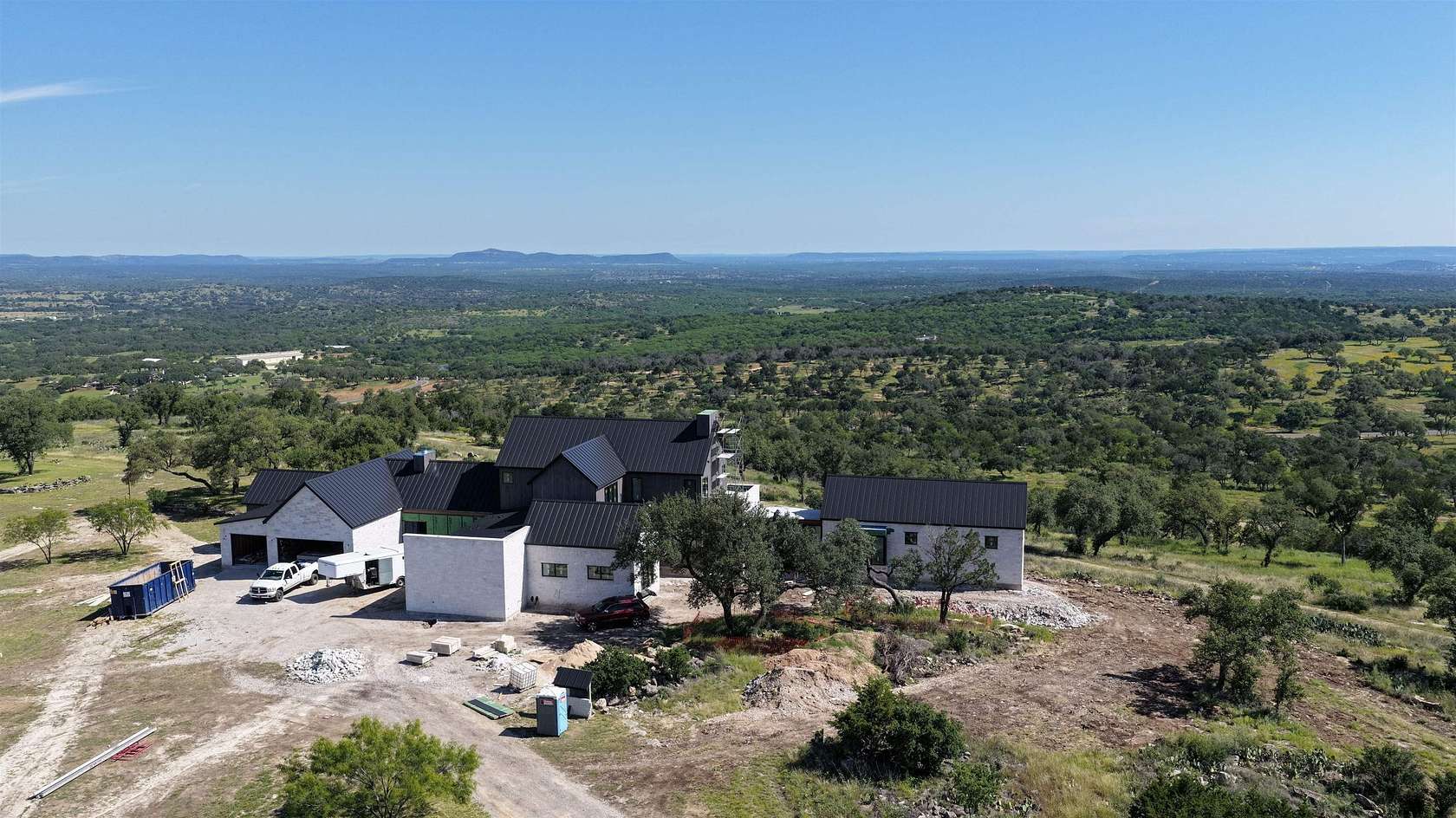 12.5 Acres of Land with Home for Sale in Round Mountain, Texas