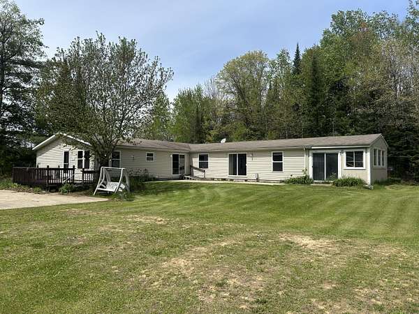4 Acres of Land with Home for Sale in St. Helen, Michigan