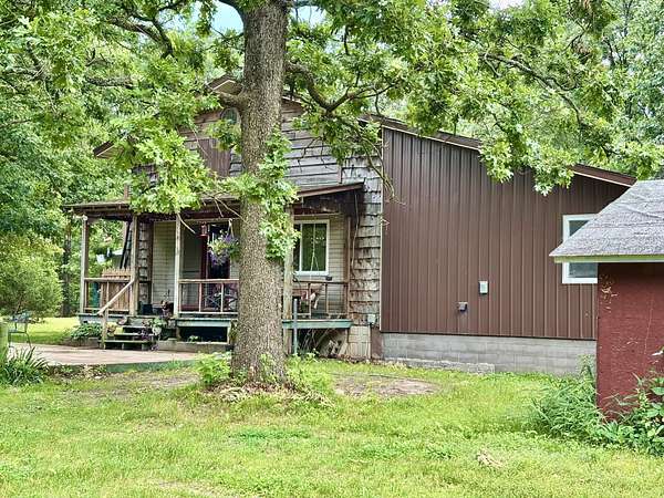 20.5 Acres of Recreational Land with Home for Sale in Seneca, Missouri
