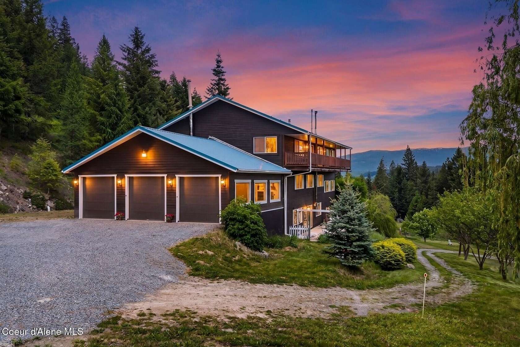 68.5 Acres of Recreational Land with Home for Sale in Bonners Ferry, Idaho
