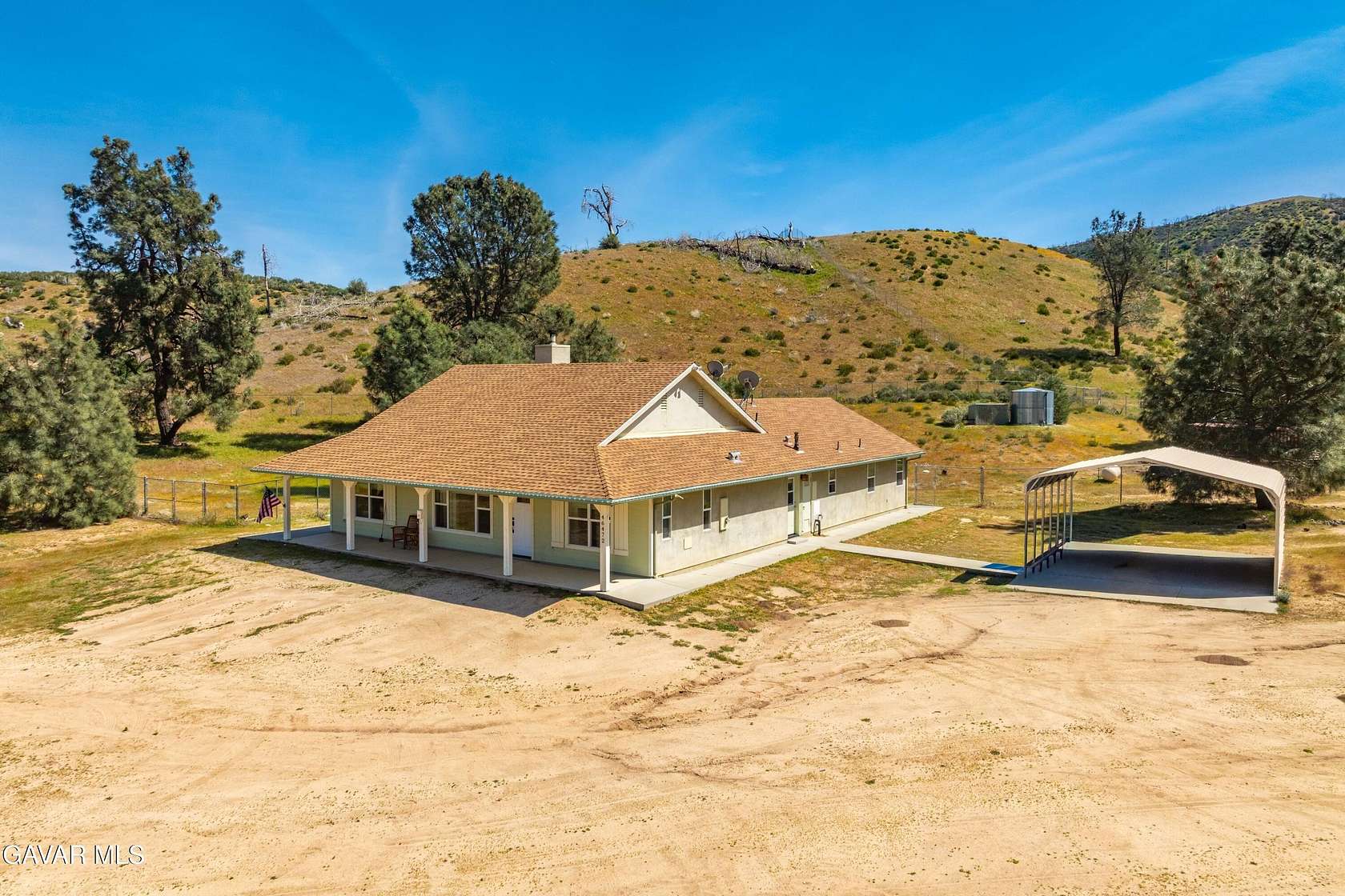 5 Acres of Land with Home for Sale in Lancaster, California