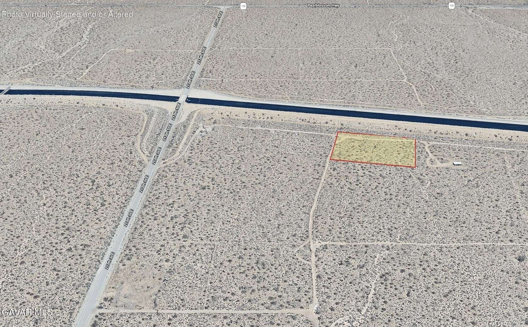 2.49 Acres of Residential Land for Sale in Llano, California