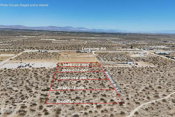 0.94 Acres of Residential Land for Sale in Littlerock, California