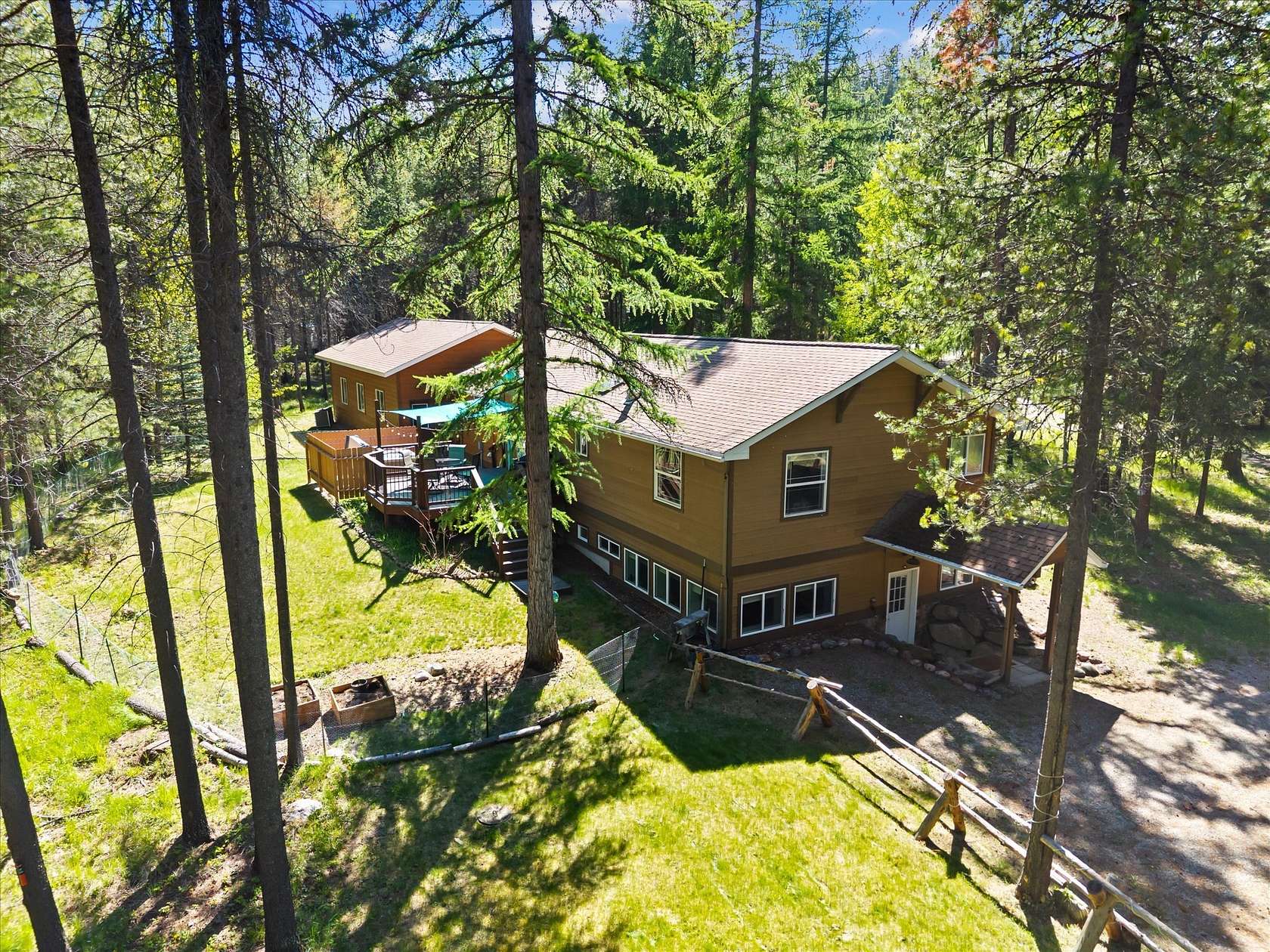 4.55 Acres of Land with Home for Sale in Whitefish, Montana