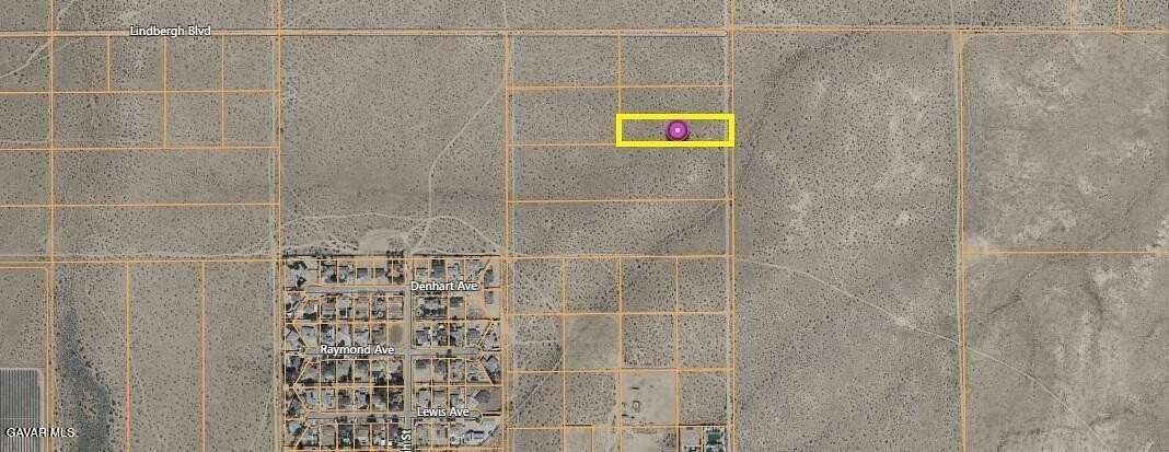 2.5 Acres of Land for Sale in California City, California