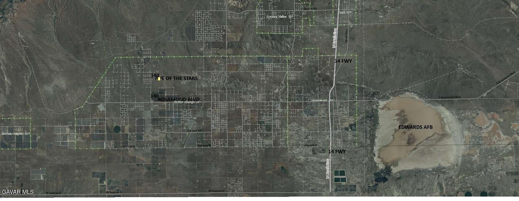 5 Acres of Residential Land for Sale in Rosamond, California