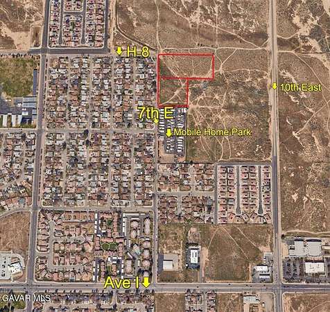 7.5 Acres of Residential Land for Sale in Lancaster, California