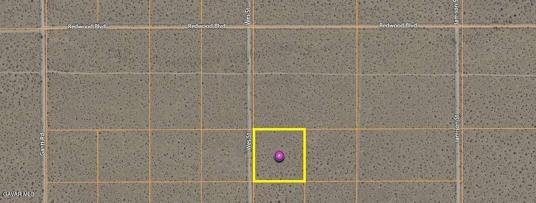 2.5 Acres of Land for Sale in California City, California
