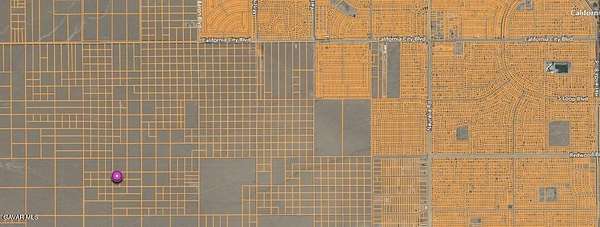 2.5 Acres of Land for Sale in California City, California