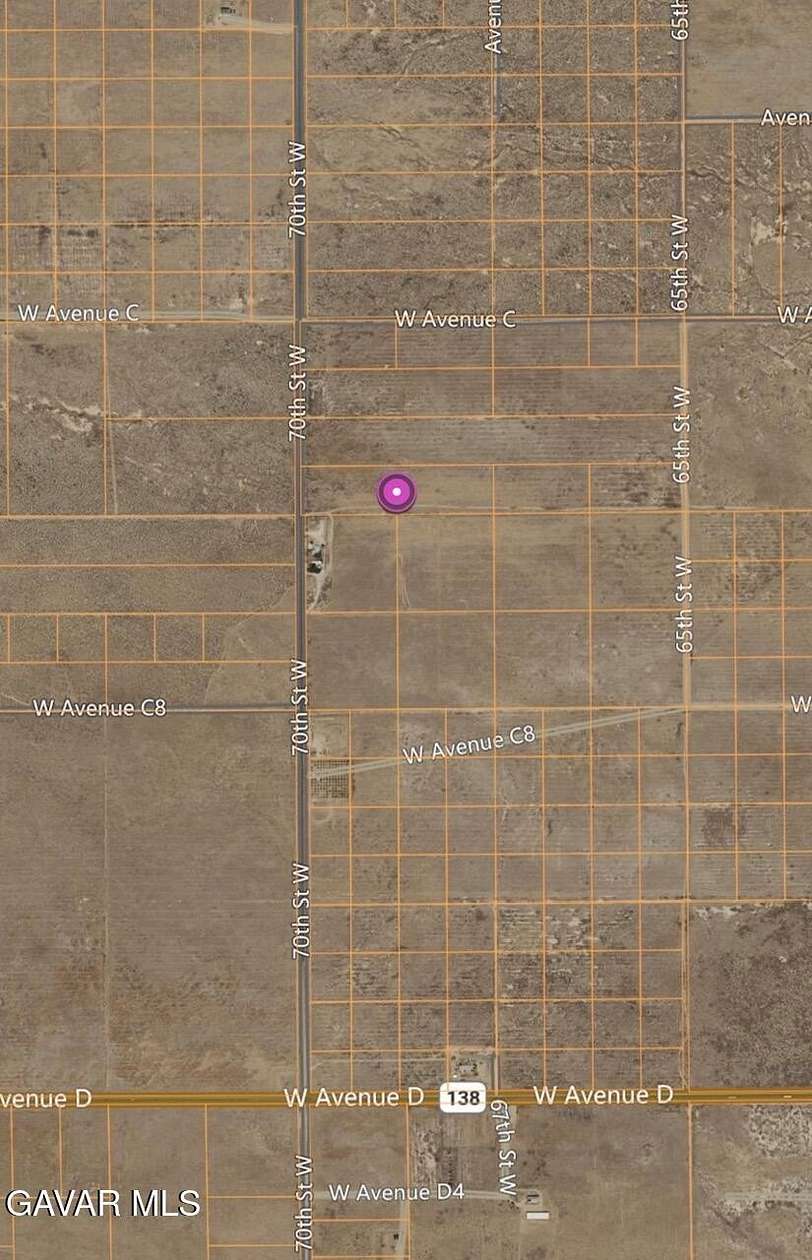 10 Acres of Residential Land for Sale in Lancaster, California