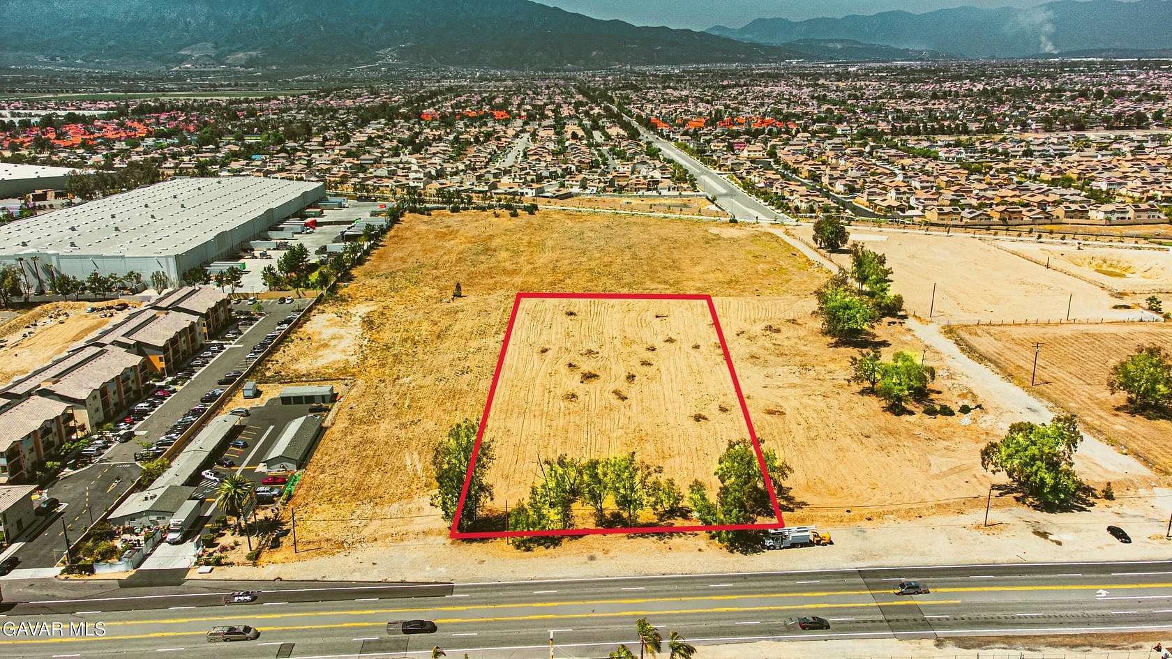 2.8 Acres of Commercial Land for Sale in Fontana, California