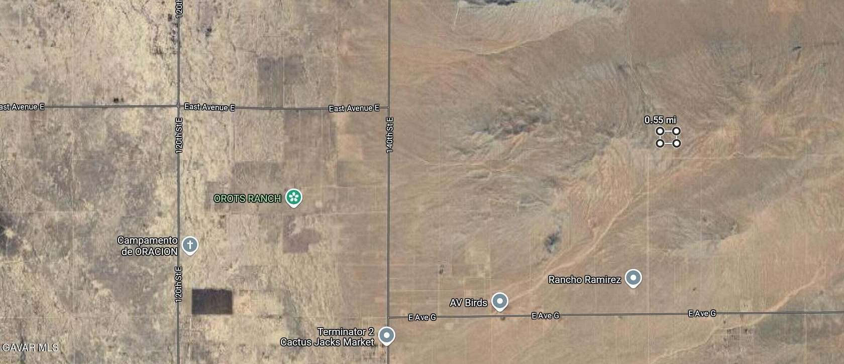 4.58 Acres of Residential Land for Sale in Lancaster, California