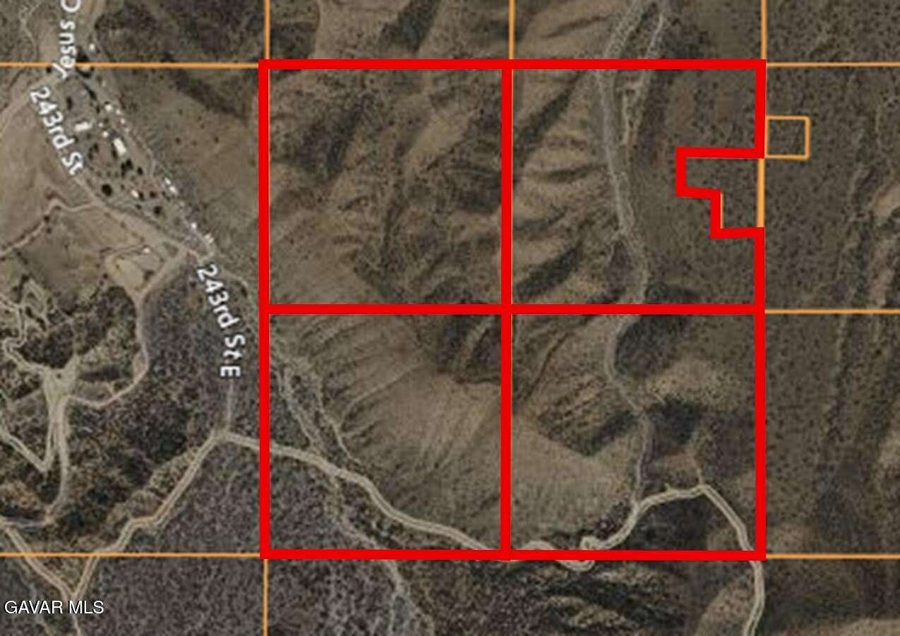 156 Acres of Recreational Land for Sale in Llano, California
