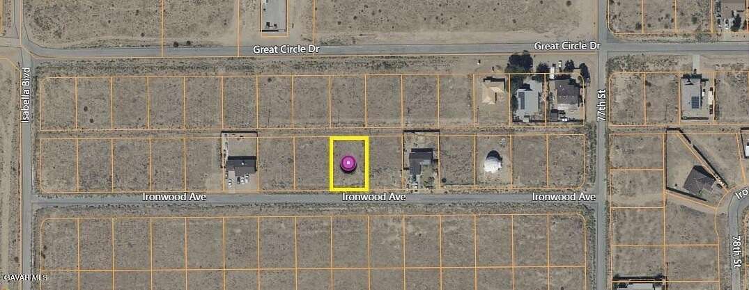 0.23 Acres of Residential Land for Sale in California City, California