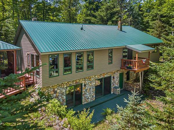 2.9 Acres of Land with Home for Sale in Presque Isle, Wisconsin