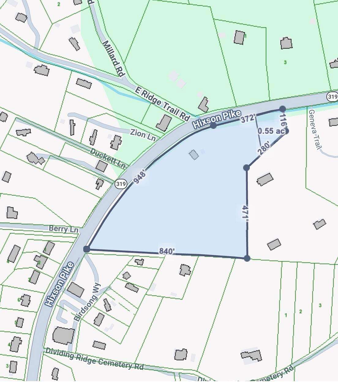 10.8 Acres of Mixed-Use Land for Sale in Soddy-Daisy, Tennessee