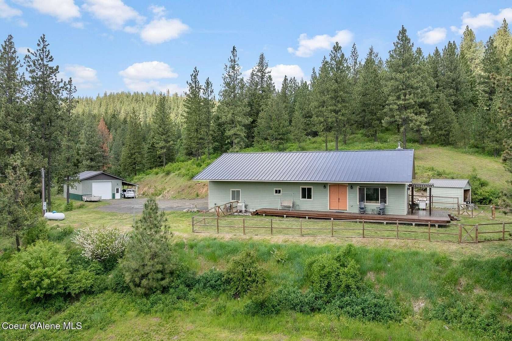 15 Acres of Land with Home for Sale in St. Maries, Idaho