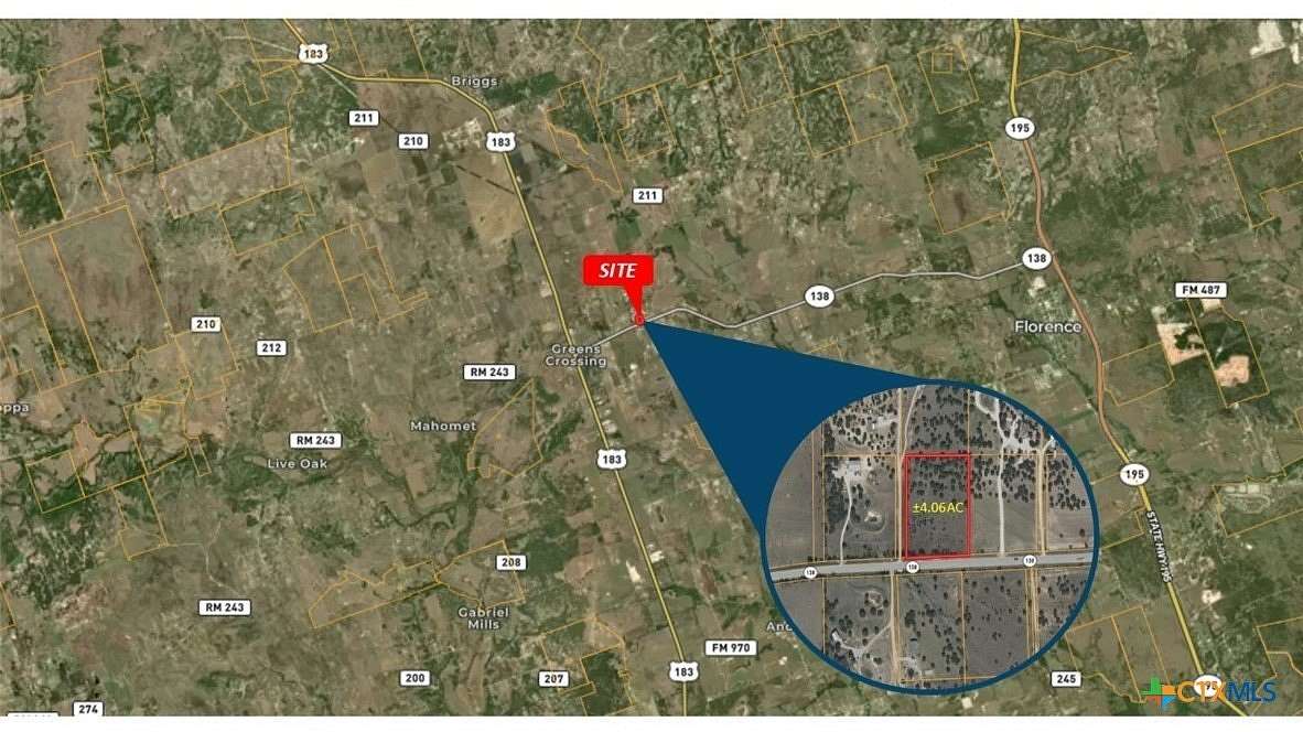4 Acres of Residential Land for Sale in Florence, Texas