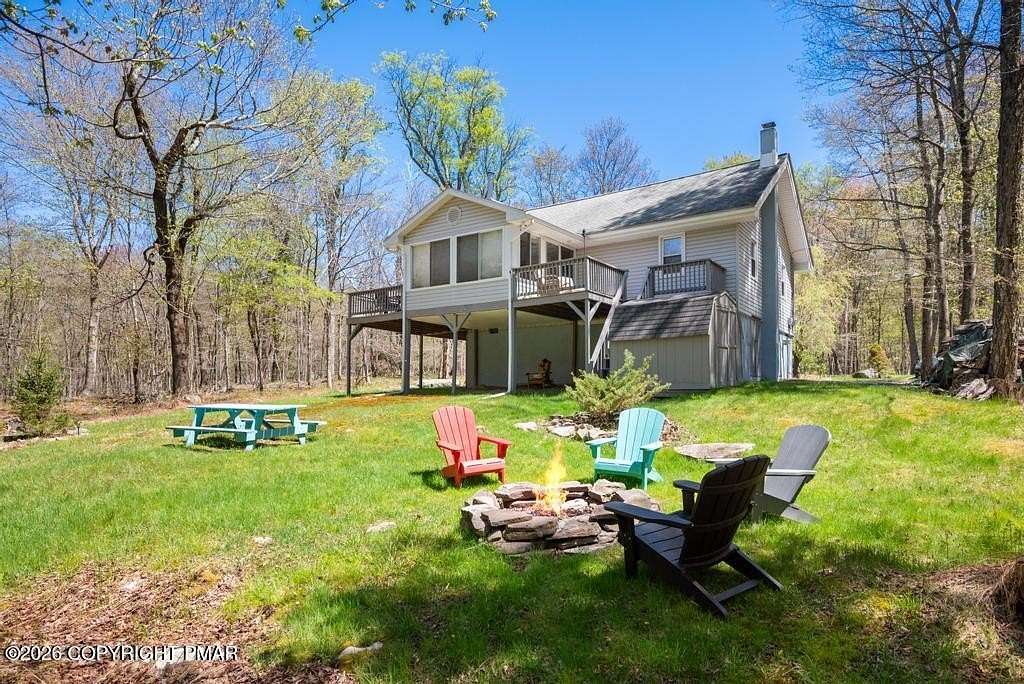 26.3 Acres of Recreational Land with Home for Sale in Gouldsboro, Pennsylvania