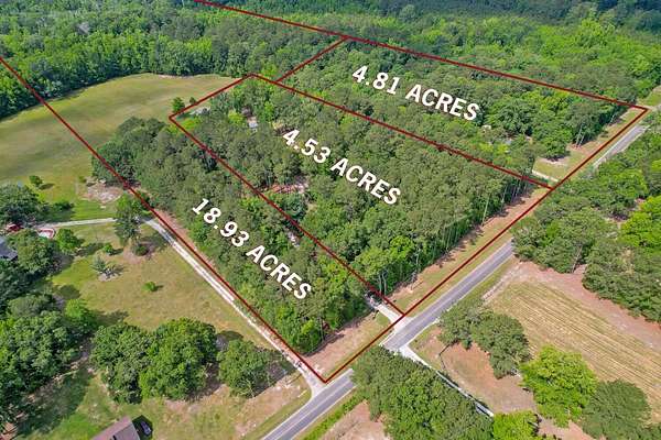 28.3 Acres of Recreational Land with Home for Sale in Summerville, South Carolina