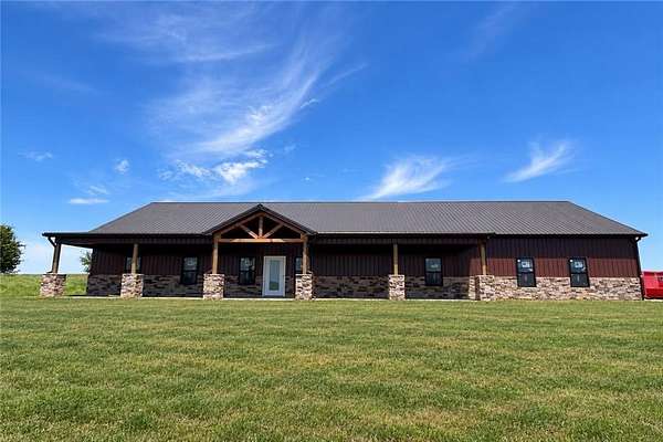 5.73 Acres of Land with Home for Sale in Linwood, Kansas