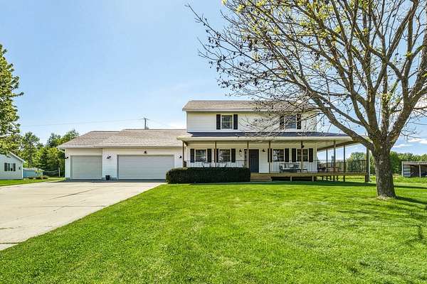 7.5 Acres of Land with Home for Sale in Augusta, Wisconsin