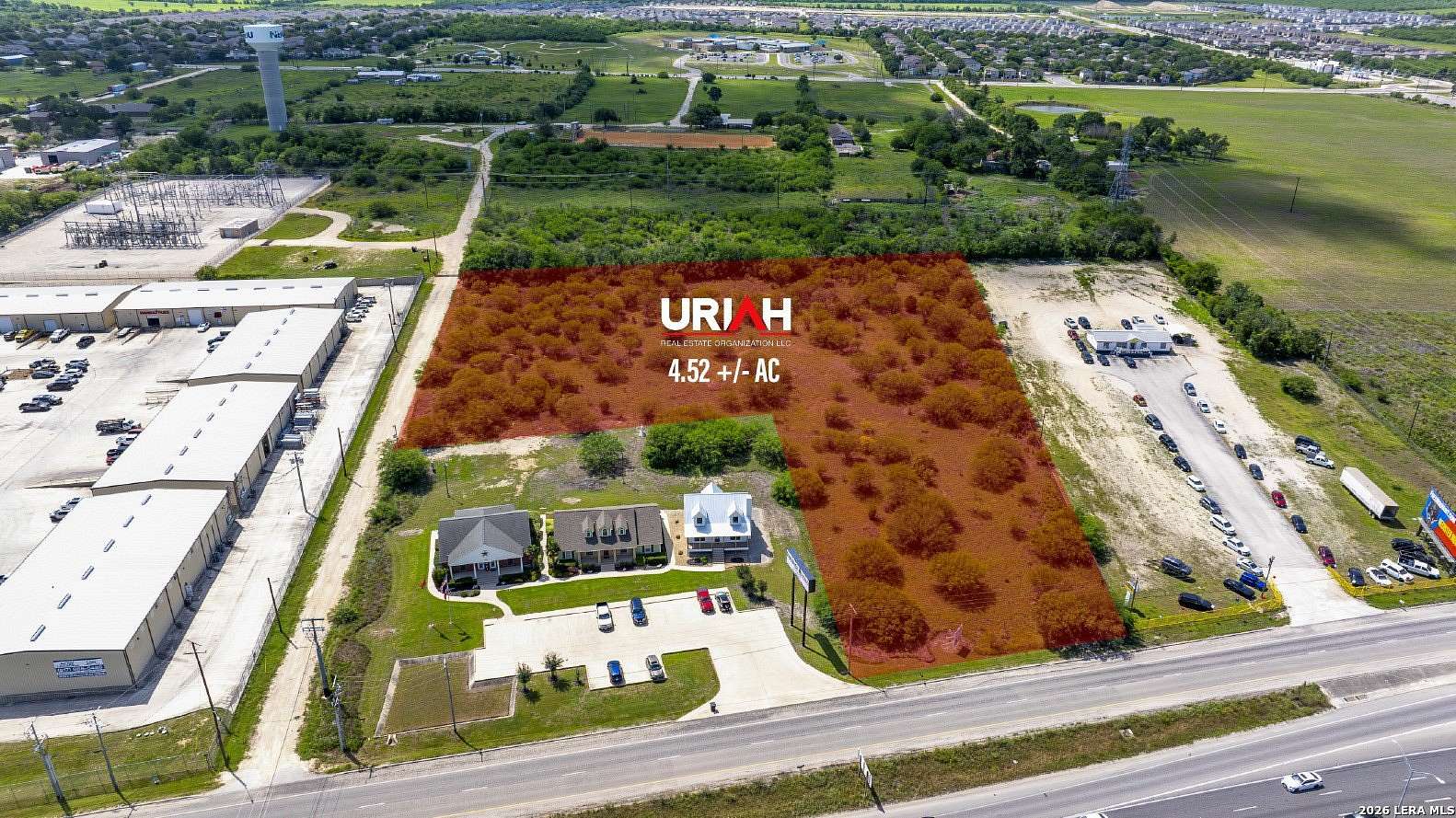 4.5 Acres of Commercial Land for Sale in New Braunfels, Texas