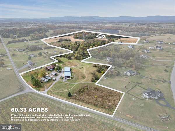 60.3 Acres of Land for Sale in Stephens City, Virginia