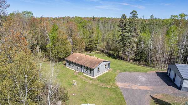 39 Acres of Land with Home for Sale in South Range, Wisconsin