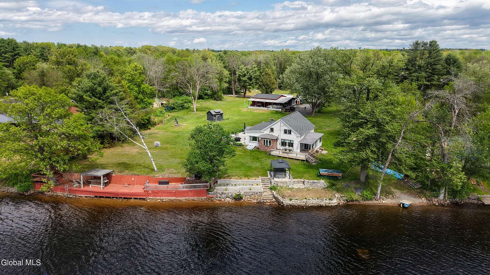 4.69 Acres of Land with Home for Sale in Queensbury, New York