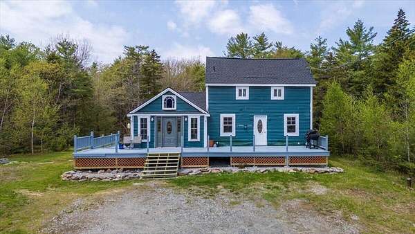 2 Acres of Land with Home for Sale in Edgecomb, Maine