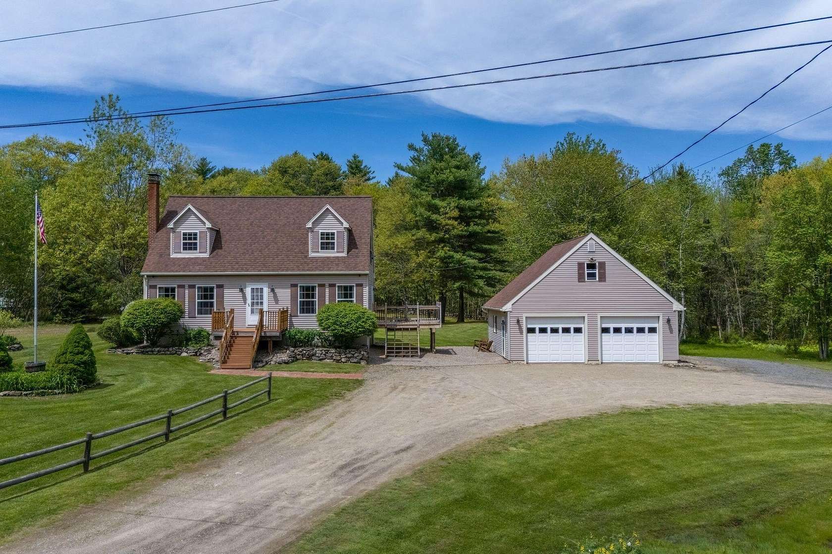 6.2 Acres of Land with Home for Sale in Whitefield, Maine