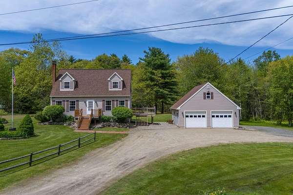 6.2 Acres of Land with Home for Sale in Whitefield, Maine