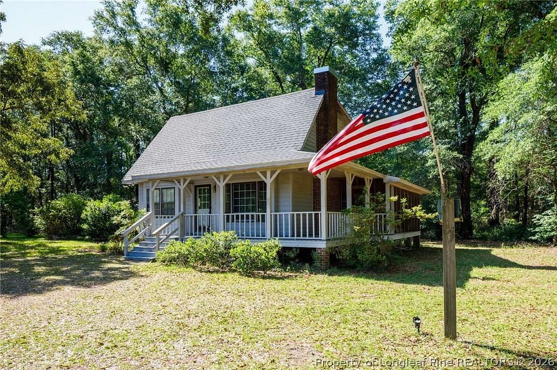 24 Acres of Recreational Land with Home for Sale in White Oak, North Carolina