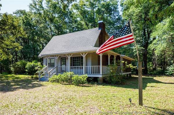 24 Acres of Recreational Land with Home for Sale in White Oak, North Carolina