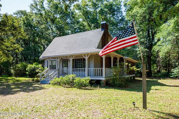 24 Acres of Land with Home for Sale in White Oak, North Carolina
